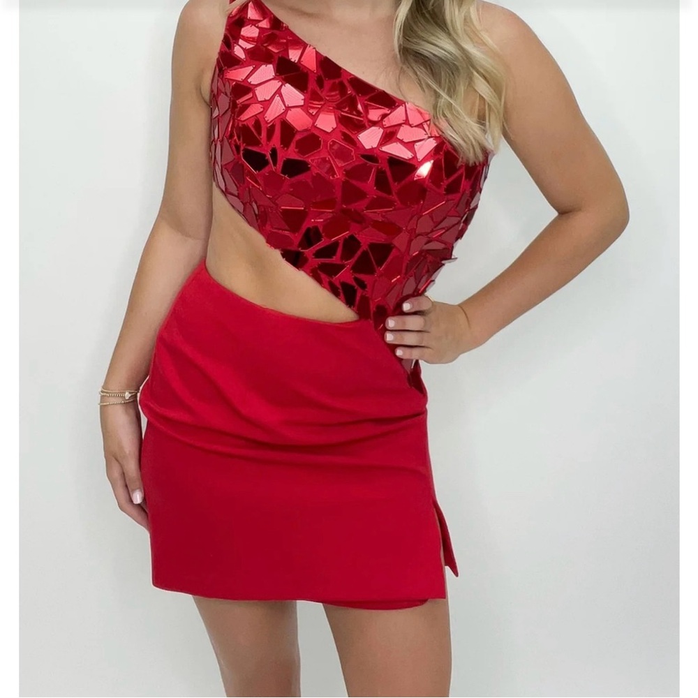Sherri Hill Red Dress